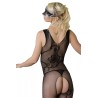 Bodystocking Résille J&M combinaison sexy Noir