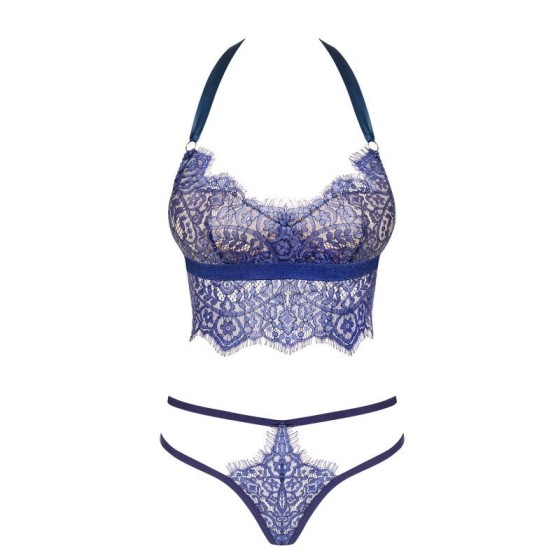 Ensemble de lingerie 2 pcs bleu - Obsessive