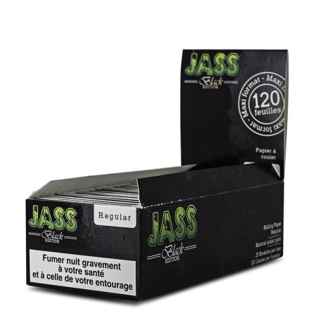 Feuille à Rouler Jass Black Édition Regular x 25