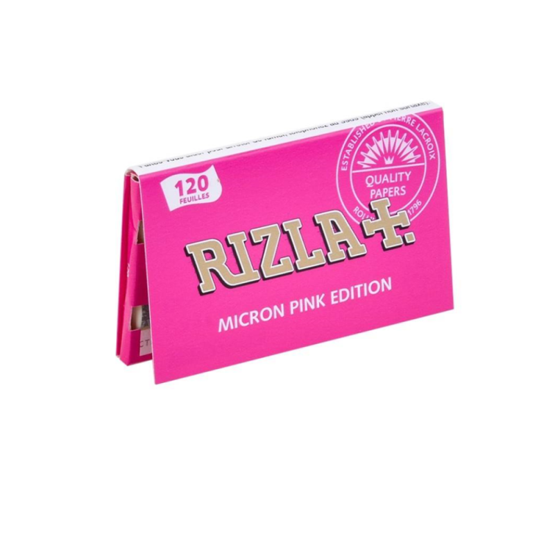 Rizla pink feuilles à rouler regular double x 25