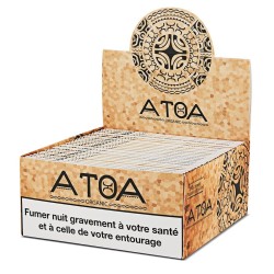 Feuilles à rouler ATOA slim organic x 50 - 25,00€