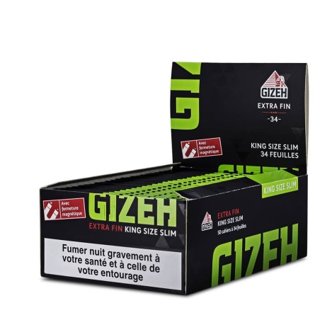 Pack Feuille a rouler Gizeh Extra Fin Slim x 50